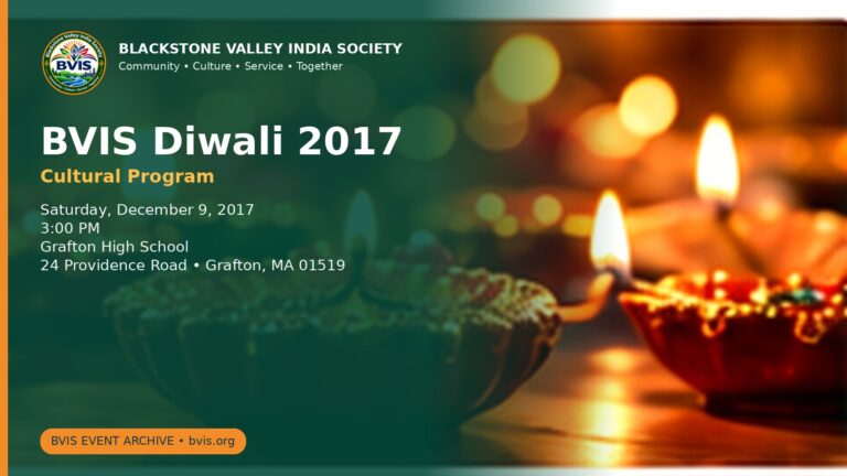 From the Archive: BVIS Diwali 2017 Called the Community to the Stage