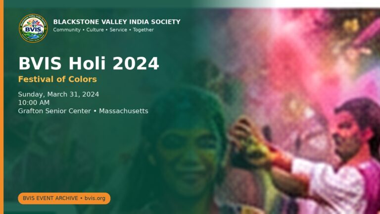From the Archive: BVIS Holi 2024 at the Grafton Senior Center